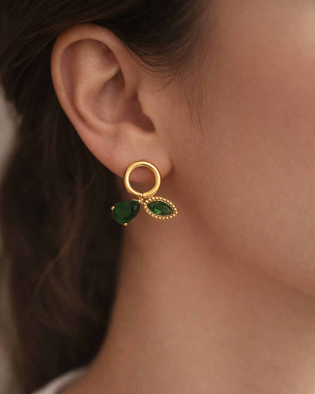 Fortuna Petal Studs