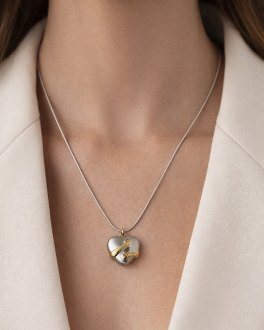 The Embraced Heart Necklace