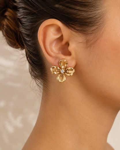 The Crystal Core Bloom Studs