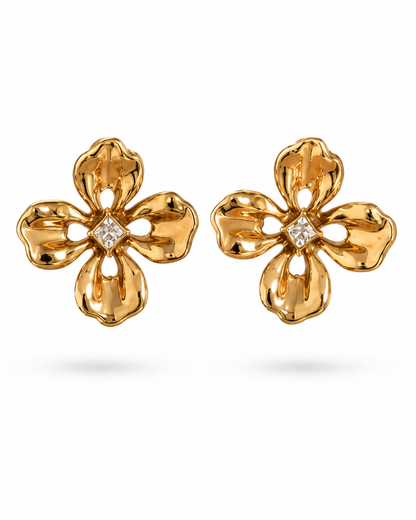 The Crystal Core Bloom Studs