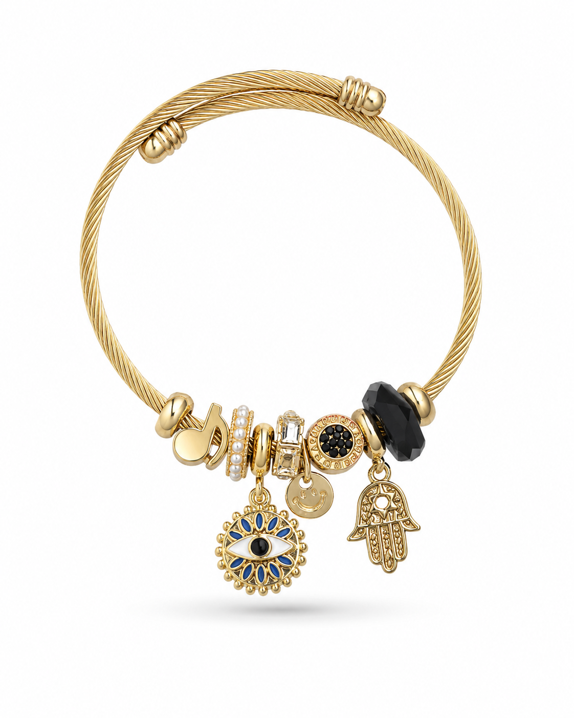 Gold Evil Eye Protection Charm Pandora