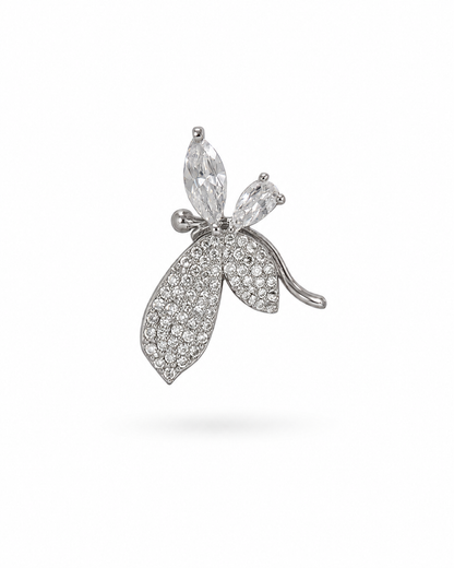 Enchanted Butterfly Zircon Ear Cuff
